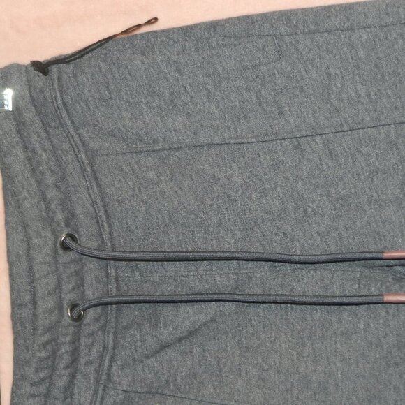 Goodfellow Unisex Grayish Bluish Drawstring Winter Cotton Sweat Pants Size XS - Picture 3 of 7